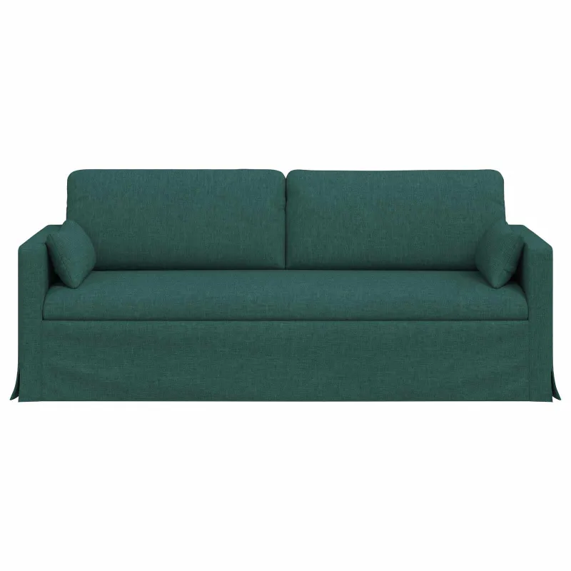 Sofa Tamsiai žalia 198 x 78 x 80 cm audinys