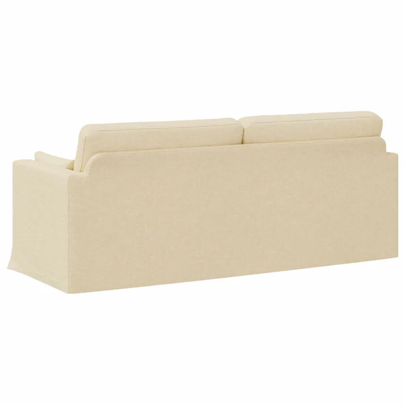 Sofa Kreminė 198 x 78 x 80 cm audinys