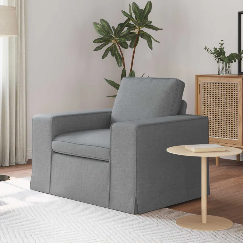 Sofa Šviesiai pilka 103 x 80 x 82 cm audinys