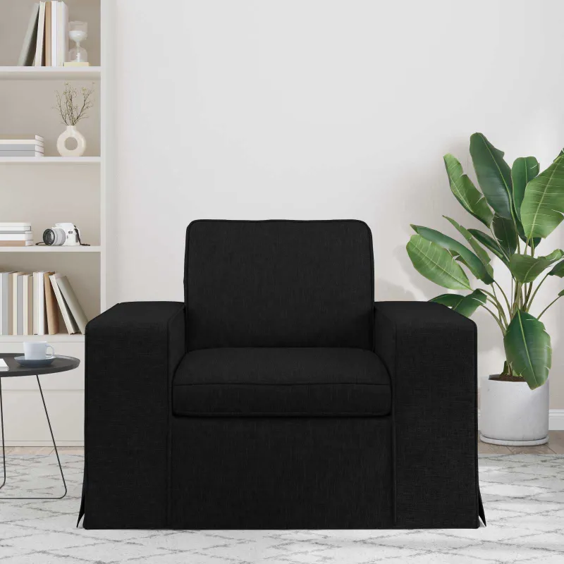Sofa Juoda 103 x 80 x 82 cm audinys