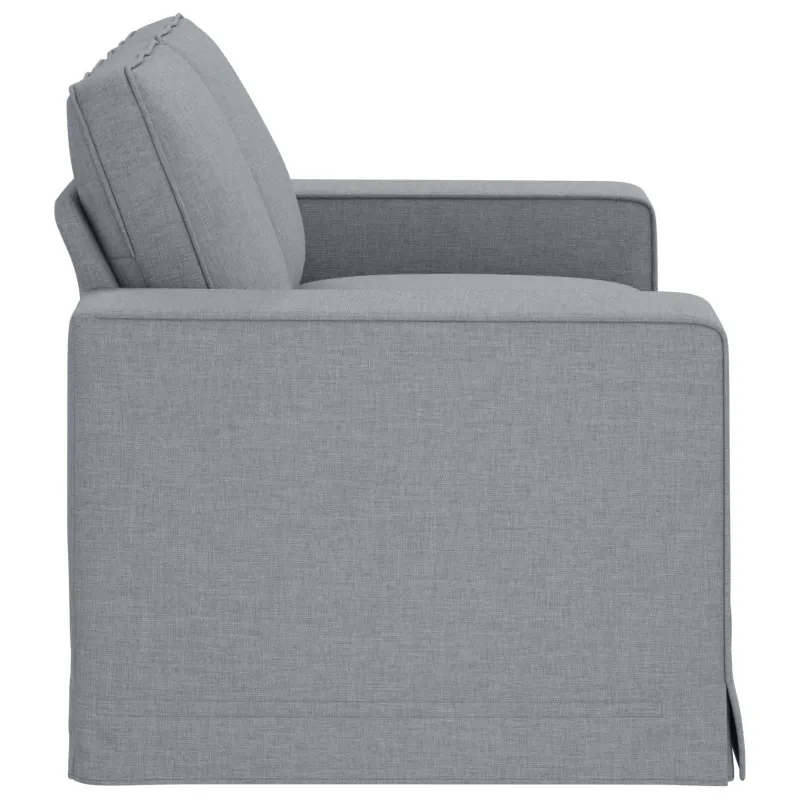 Sofa Šviesiai pilka 162 x 80 x 82 cm audinys