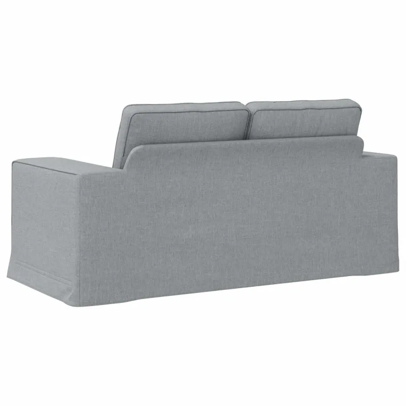 Sofa Šviesiai pilka 162 x 80 x 82 cm audinys