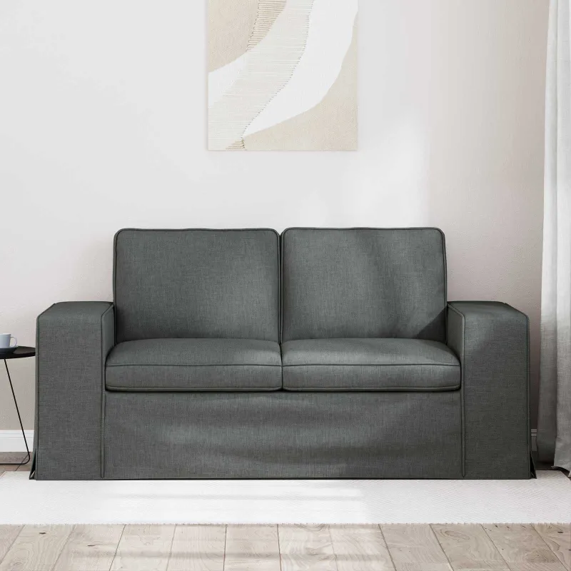 Sofa Tamsiai pilka 162 x 80 x 82 cm audinys