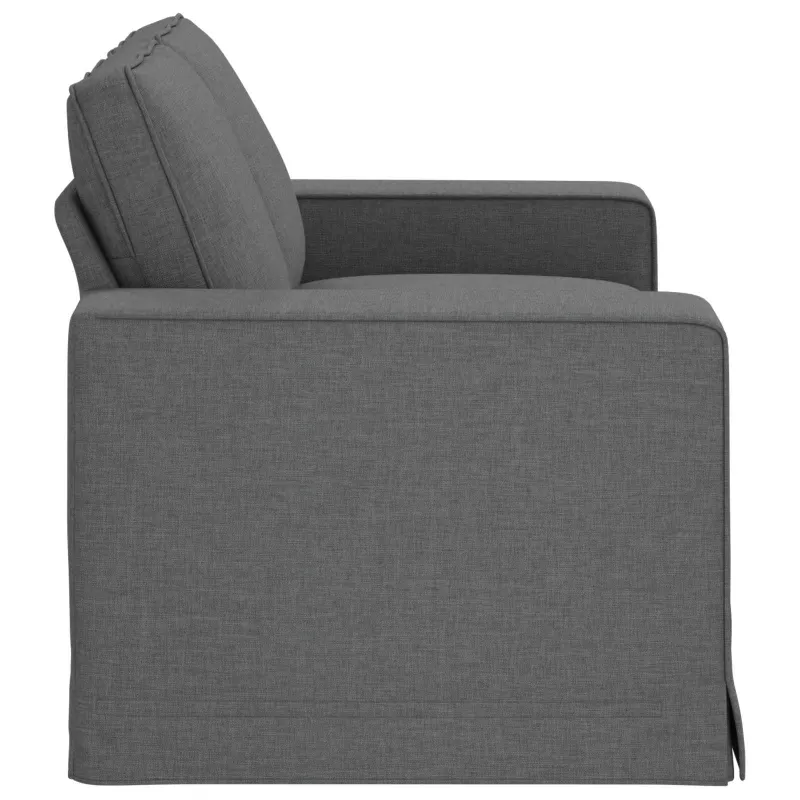 Sofa Tamsiai pilka 162 x 80 x 82 cm audinys