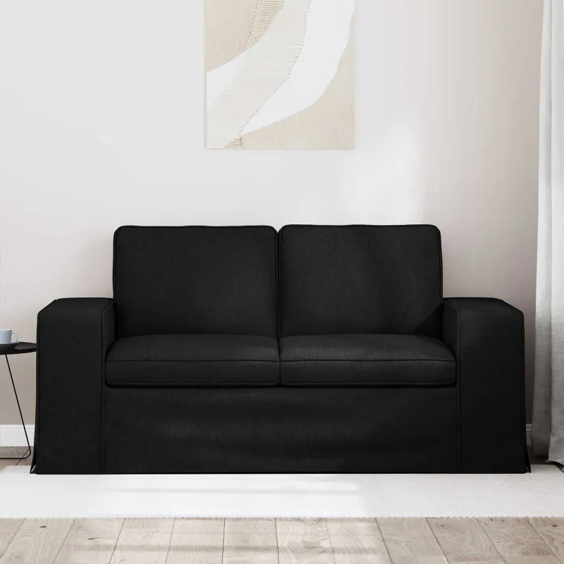 Sofa Juoda 162 x 80 x 82 cm audinys