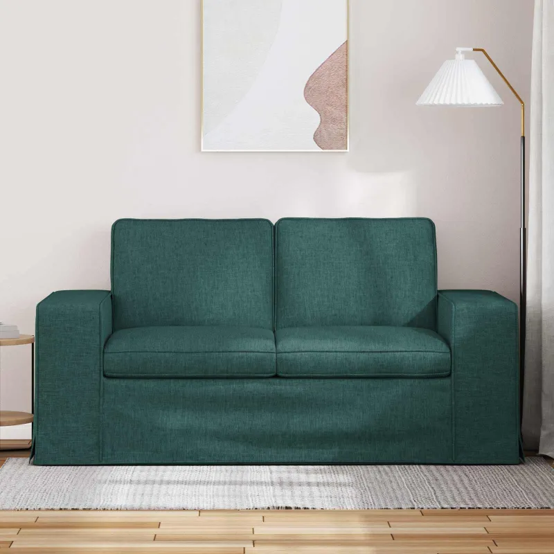 Sofa Tamsiai žalia 162 x 80 x 82 cm audinys