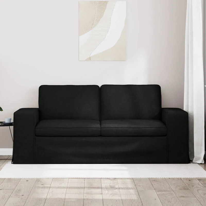 Sofa Juoda 182 x 80 x 82 cm audinys