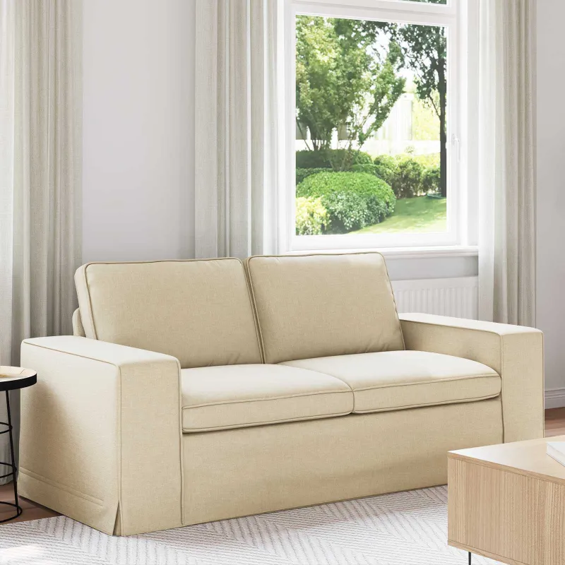 Sofa Kreminė 182 x 80 x 82 cm audinys