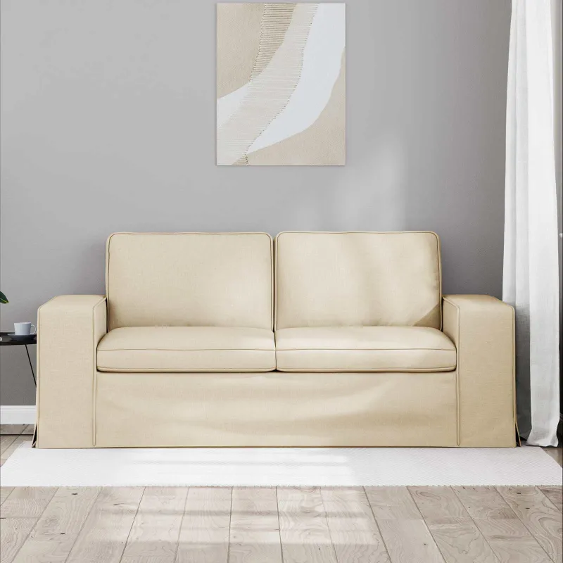 Sofa Kreminė 182 x 80 x 82 cm audinys