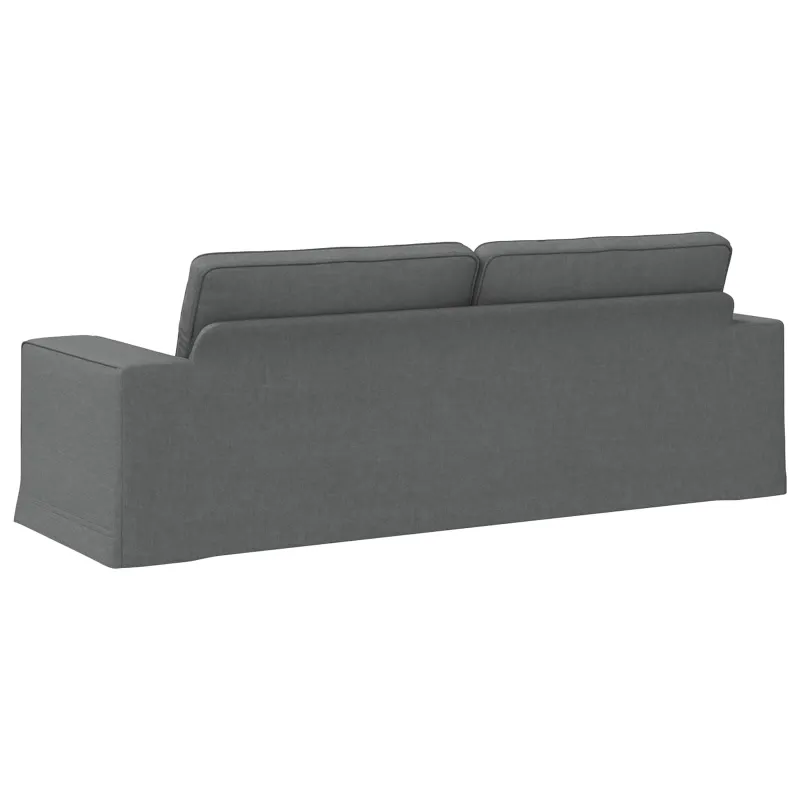 Sofa Tamsiai pilka 222 x 80 x 82 cm audinys