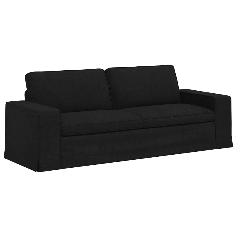 Sofa Juoda 222 x 80 x 82 cm audinys