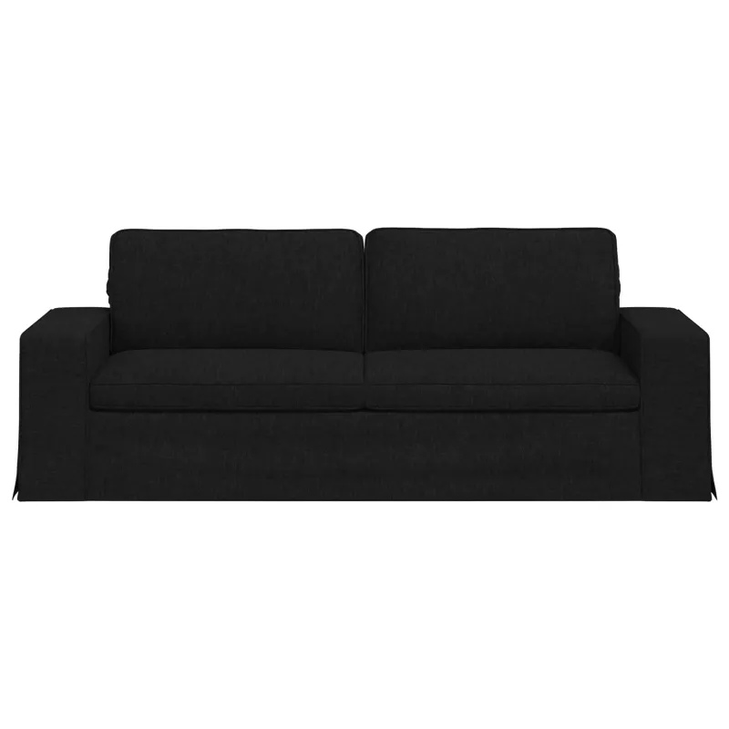 Sofa Juoda 222 x 80 x 82 cm audinys