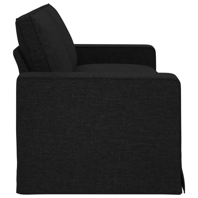 Sofa Juoda 222 x 80 x 82 cm audinys