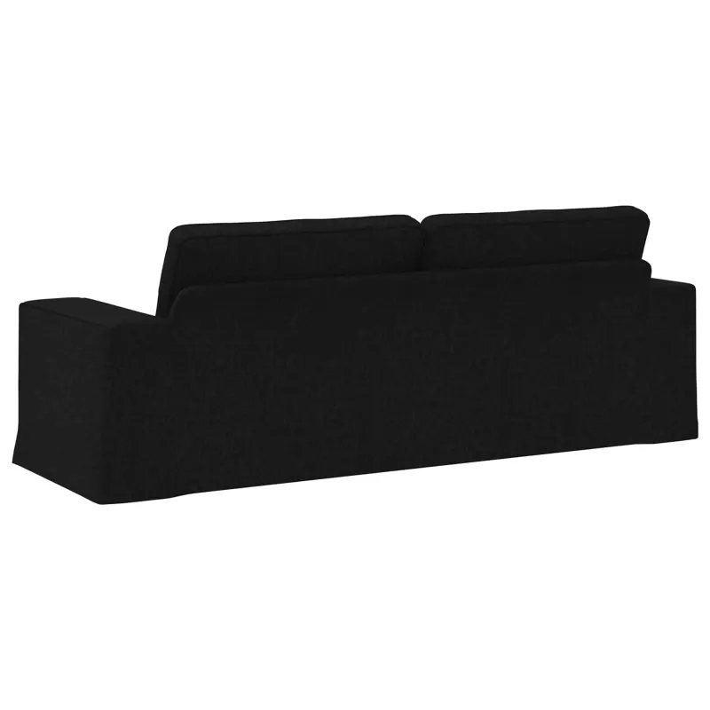 Sofa Juoda 222 x 80 x 82 cm audinys