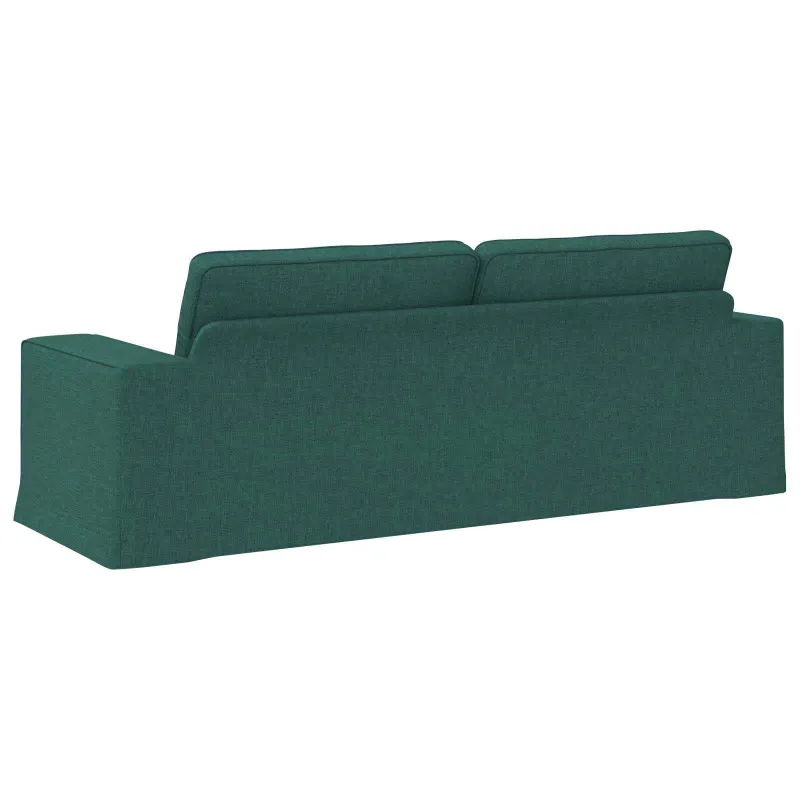 Sofa Tamsiai žalia 222 x 80 x 82 cm audinys