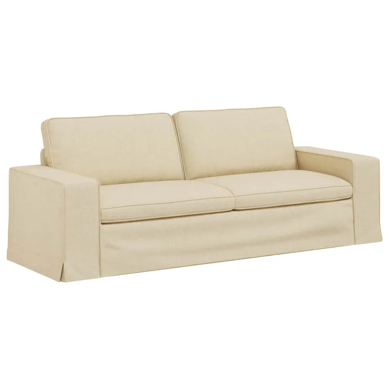 Sofa Kreminė 222 x 80 x 82 cm audinys
