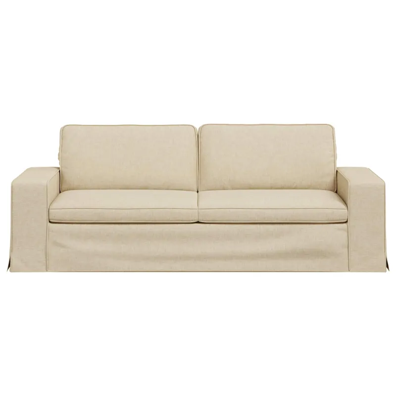 Sofa Kreminė 222 x 80 x 82 cm audinys