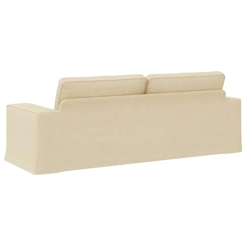 Sofa Kreminė 222 x 80 x 82 cm audinys