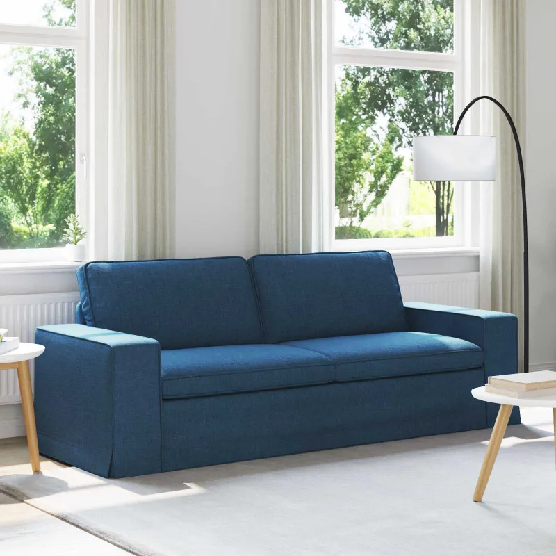 Sofa Mėlyna 222 x 80 x 82 cm audinys