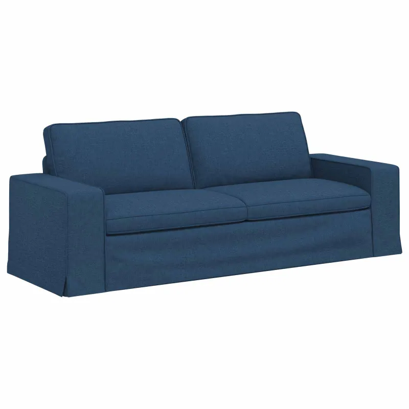 Sofa Mėlyna 222 x 80 x 82 cm audinys