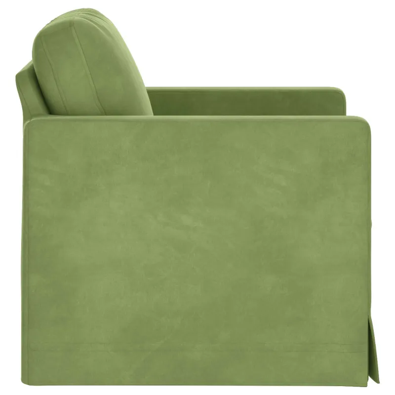 Sofa Šviesiai žalia 78 x 78 x 80 cm Aksomas