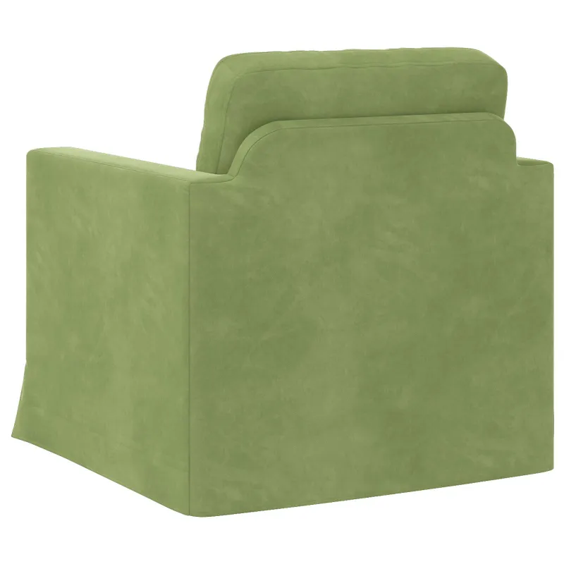 Sofa Šviesiai žalia 78 x 78 x 80 cm Aksomas