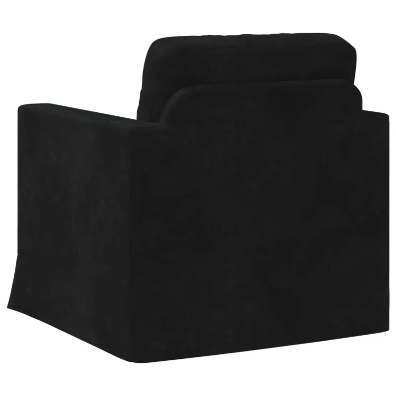 Sofa Juoda 78 x 78 x 80 cm Aksomas