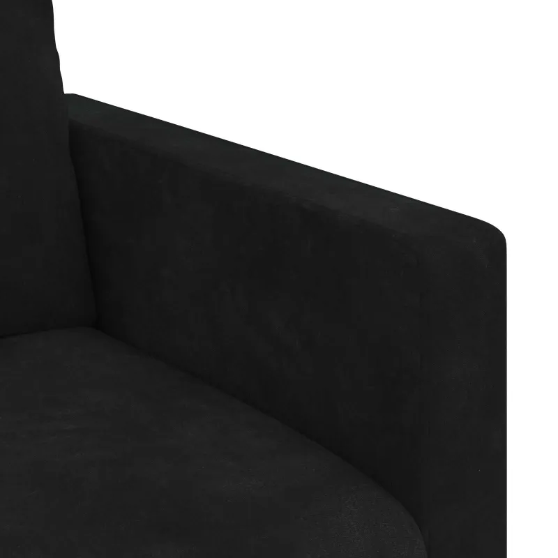 Sofa Juoda 78 x 78 x 80 cm Aksomas