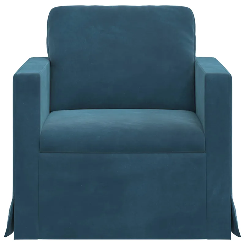 Sofa Mėlyna 78 x 78 x 80 cm Aksomas