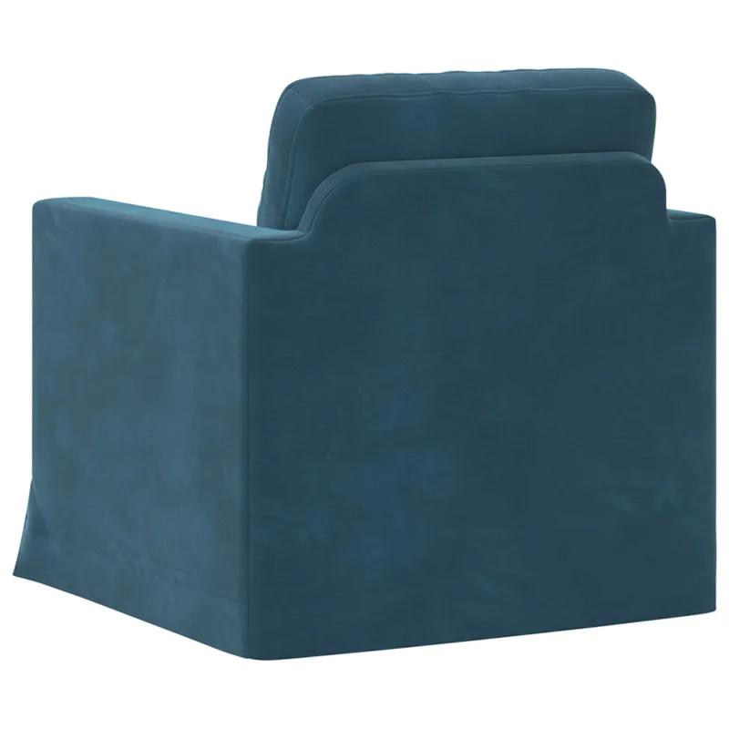 Sofa Mėlyna 78 x 78 x 80 cm Aksomas