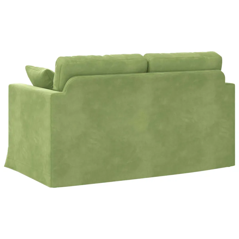 Sofa Šviesiai žalia 138 x 78 x 80 cm Aksomas