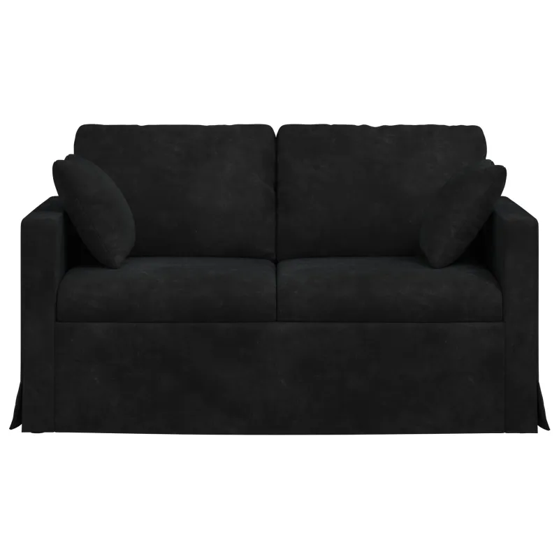 Sofa Juoda 138 x 78 x 80 cm Aksomas