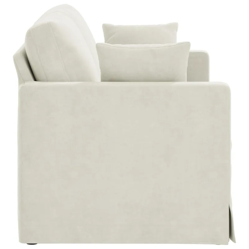 Sofa Kreminė 138 x 78 x 80 cm Aksomas