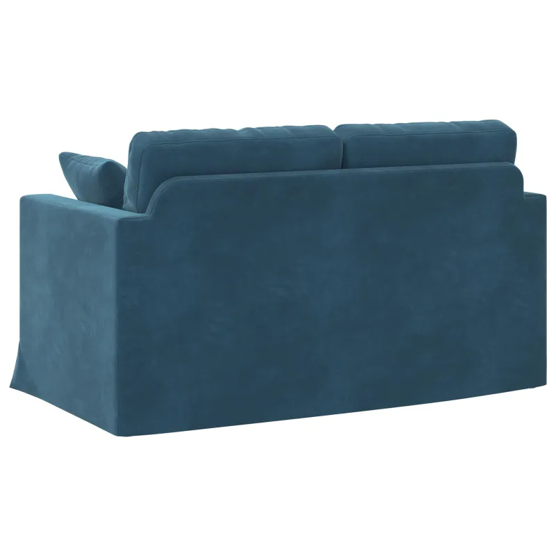 Sofa Mėlyna 138 x 78 x 80 cm Aksomas