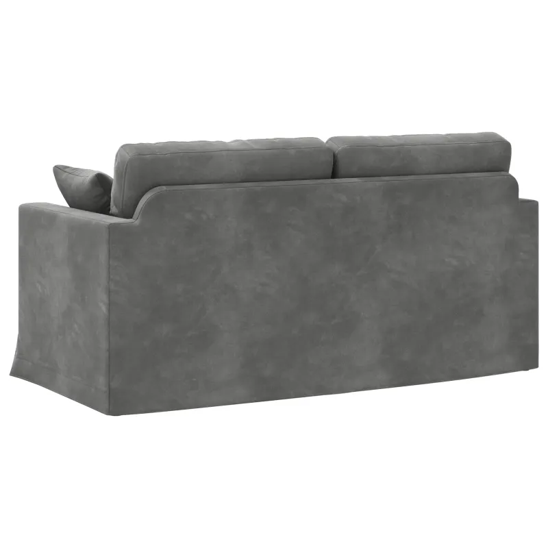Sofa Tamsiai pilka 158 x 78 x 80 cm Aksomas