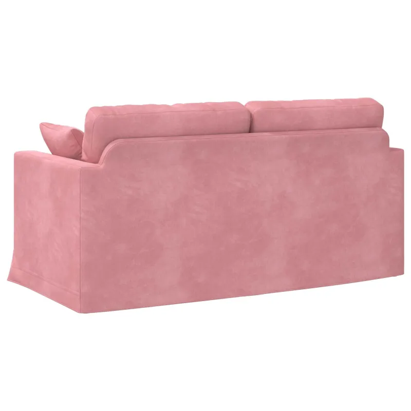 Sofa Rožinė 158 x 78 x 80 cm Aksomas
