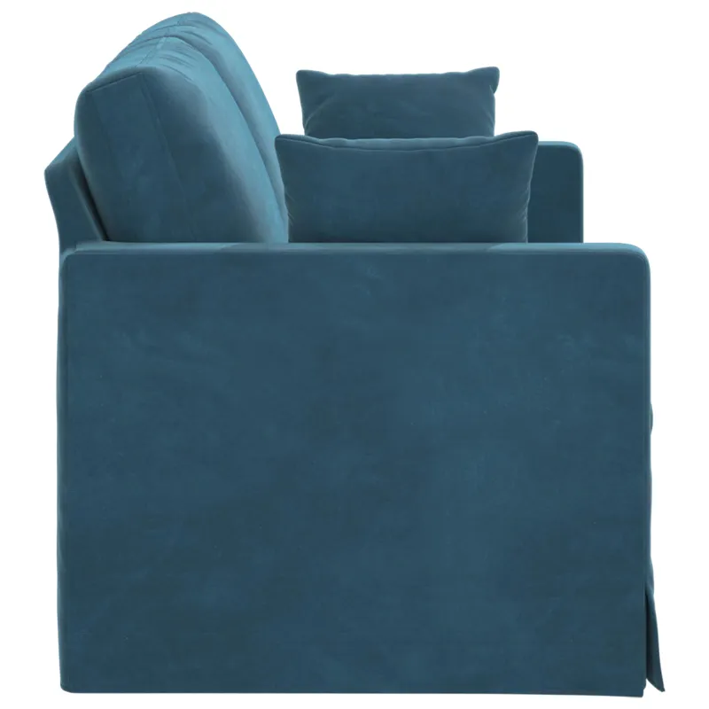 Sofa Mėlyna 158 x 78 x 80 cm Aksomas