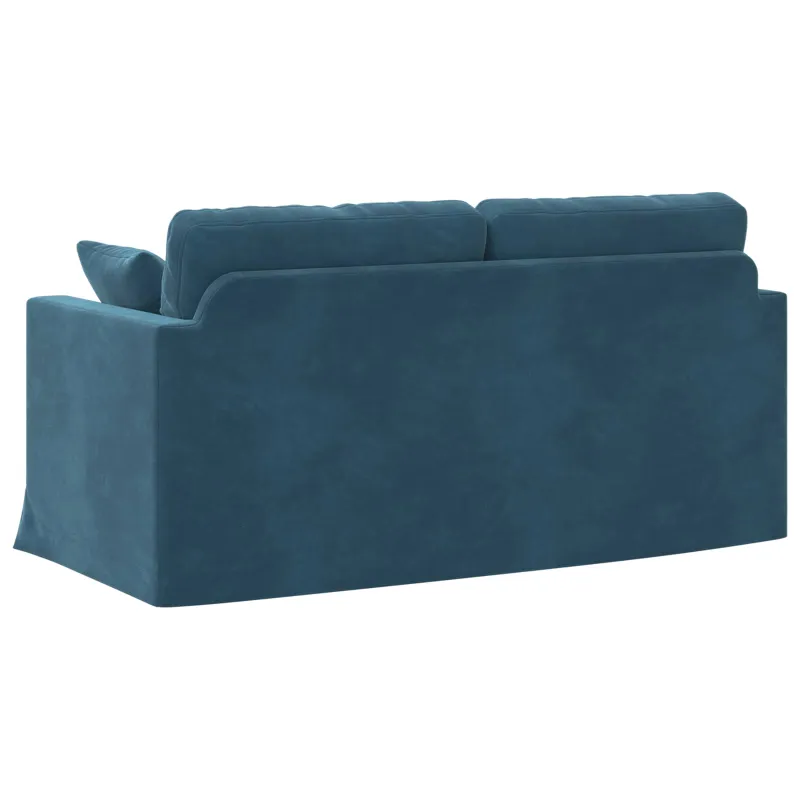 Sofa Mėlyna 158 x 78 x 80 cm Aksomas