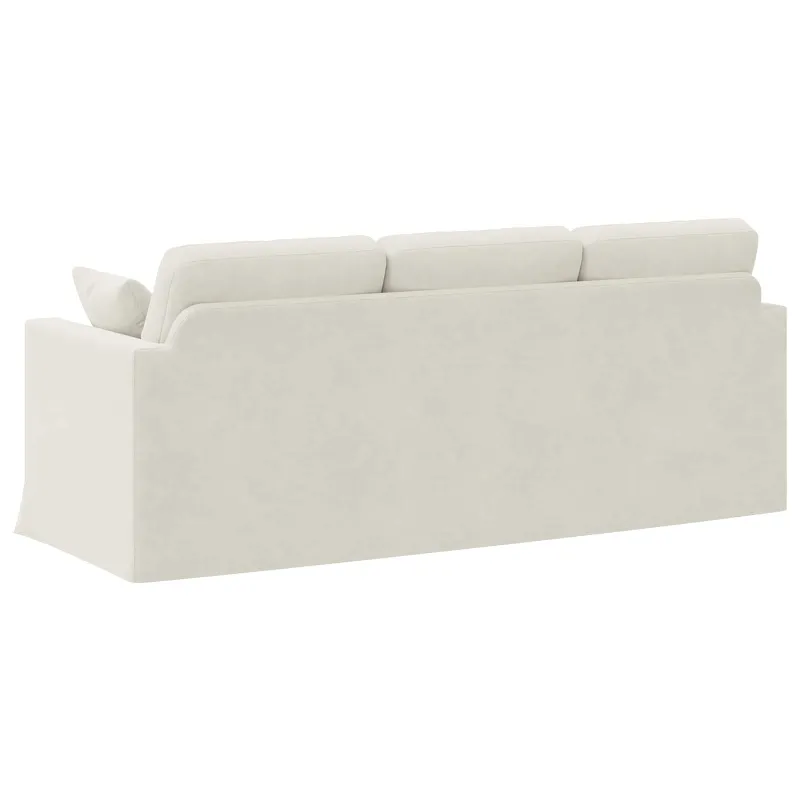 Sofa Kreminė 198 x 78 x 80 cm Aksomas