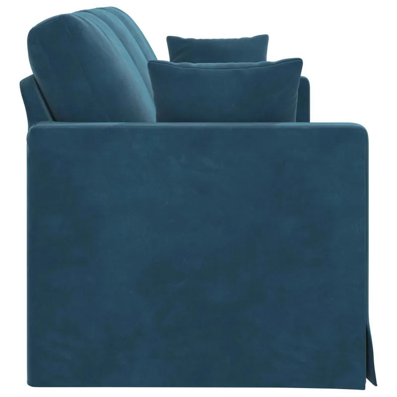 Sofa Mėlyna 198 x 78 x 80 cm Aksomas