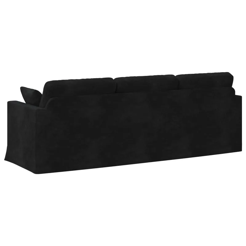 Sofa Juoda 228 x 78 x 80 cm Aksomas