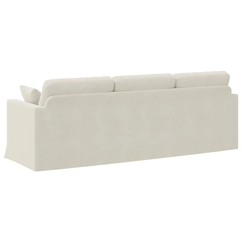 Sofa Kreminė 228 x 78 x 80 cm Aksomas
