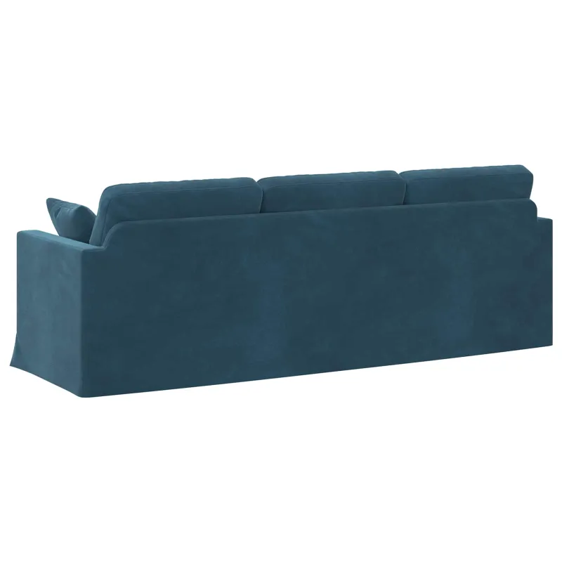 Sofa Mėlyna 228 x 78 x 80 cm Aksomas
