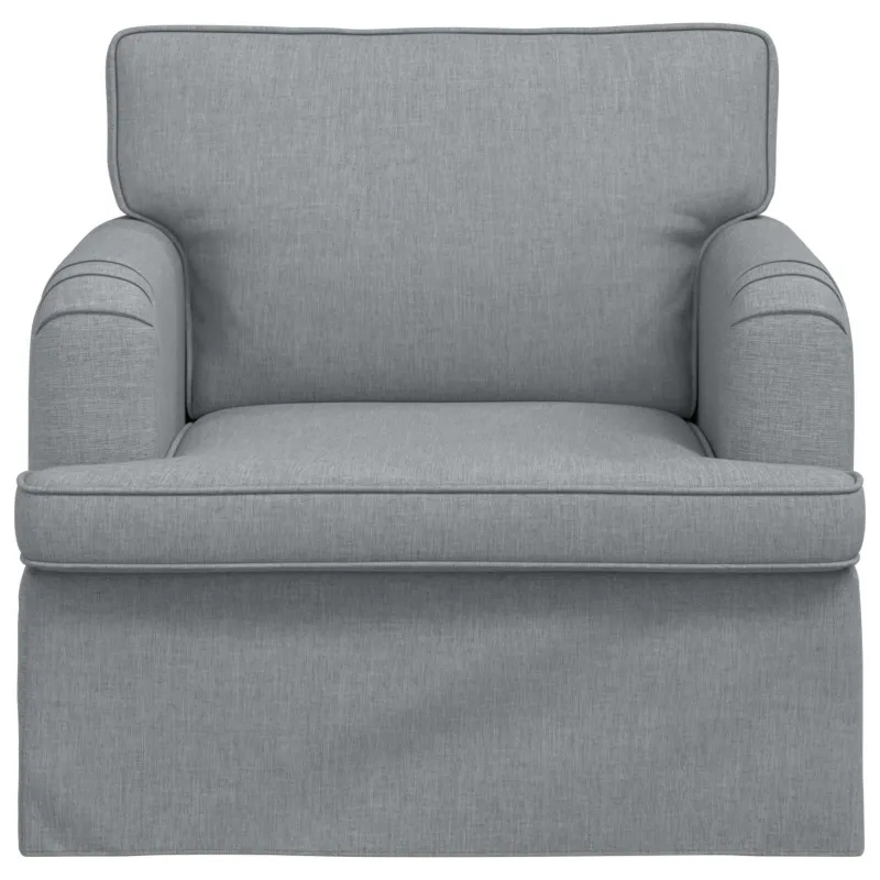 Sofa Šviesiai pilka 84 x 80 x 85 cm audinys