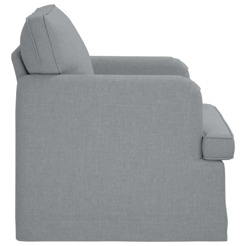 Sofa Šviesiai pilka 84 x 80 x 85 cm audinys