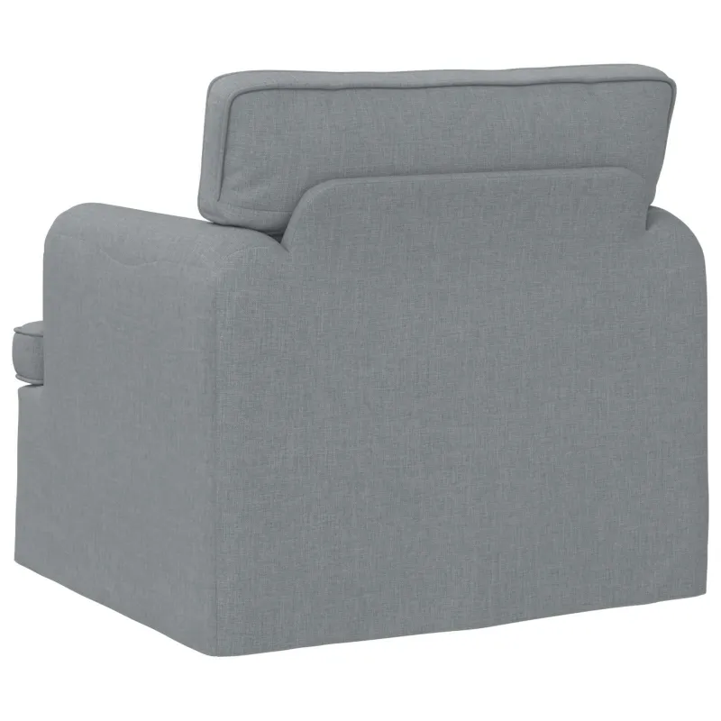 Sofa Šviesiai pilka 84 x 80 x 85 cm audinys