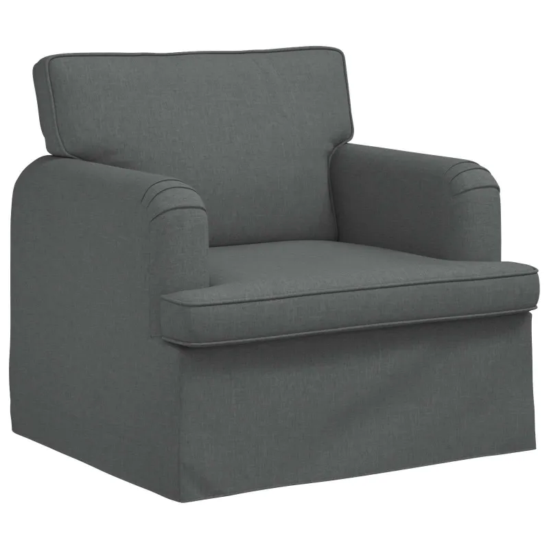 Sofa Tamsiai pilka 84 x 80 x 85 cm audinys