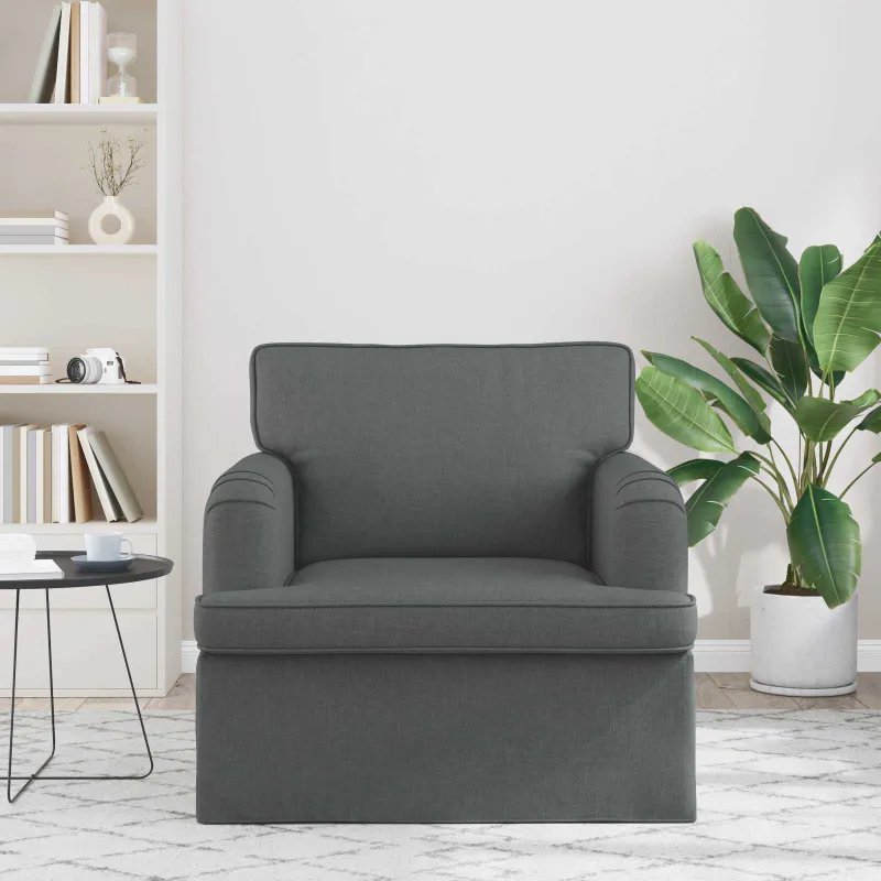 Sofa Tamsiai pilka 84 x 80 x 85 cm audinys