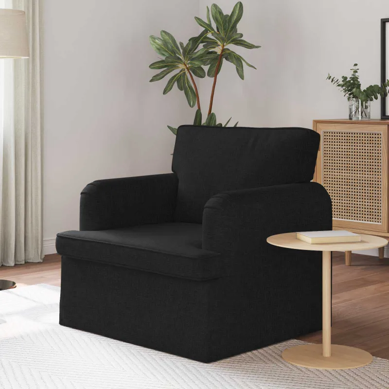 Sofa Juoda 84 x 80 x 85 cm audinys