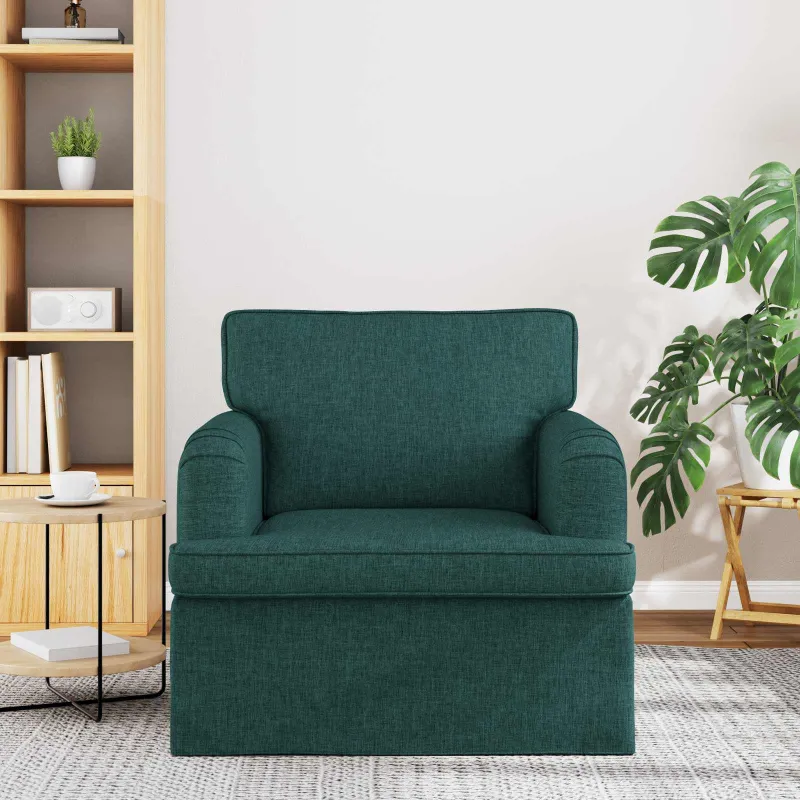Sofa Tamsiai žalia 84 x 80 x 85 cm audinys